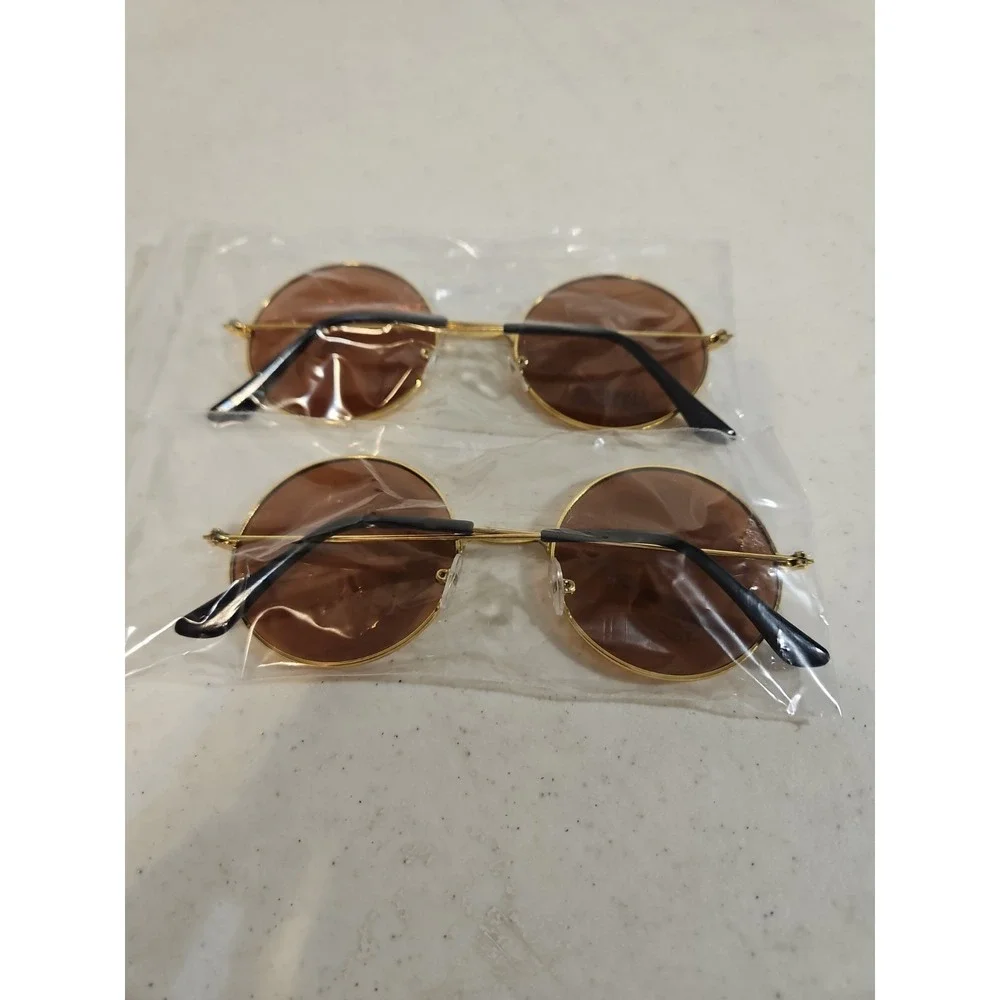 SONIC‎ DRIVE IN - LIVE FREE EAT SONIC - GOLD TONE SUNGLASSES - NEW